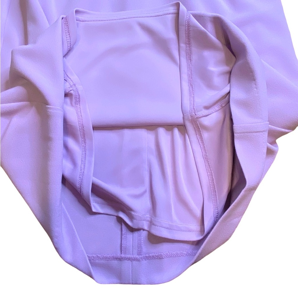 Belle Badgley Mischka Nova Lilac Flutter Cocktail Dress Women’s Size 6 - Picture 11 of 15